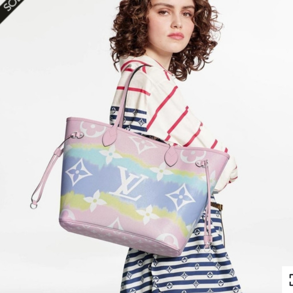 Louis Vuitton Escale Neverfull Mm Pouch - Picture 3 of 8